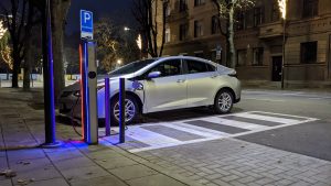 Elektromobilių parkavimo leidimai