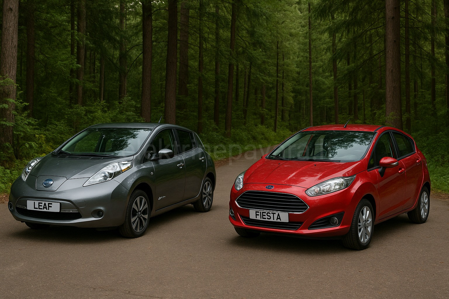 Nissan Leaf vs Ford Fiesta