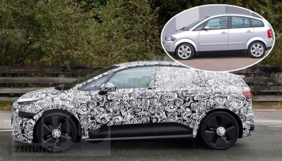 Audi A2 e-tron vsAudi A2 8Z0